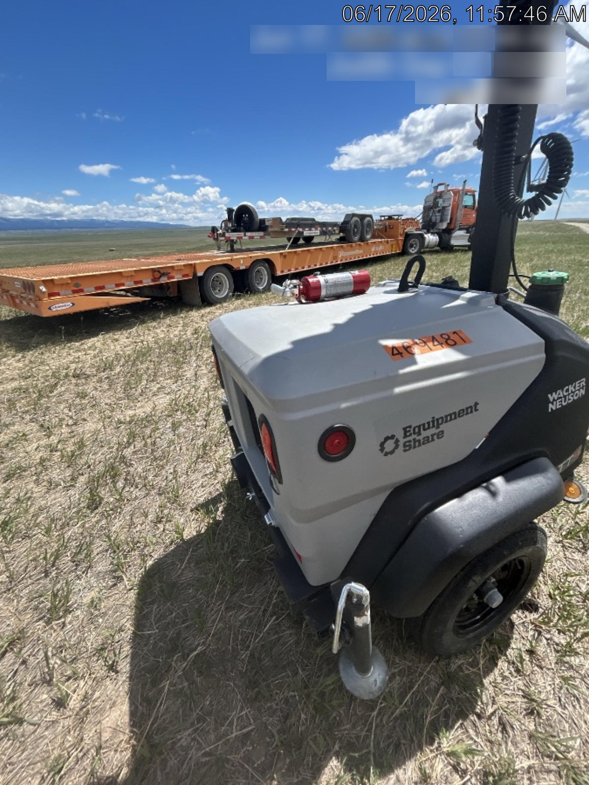 2024 Wacker Neuson LTT4 Diesel, Kohler KDW702, Deep Sea Controller, Auto Start, LED 320W, Bypass Outlet, T3