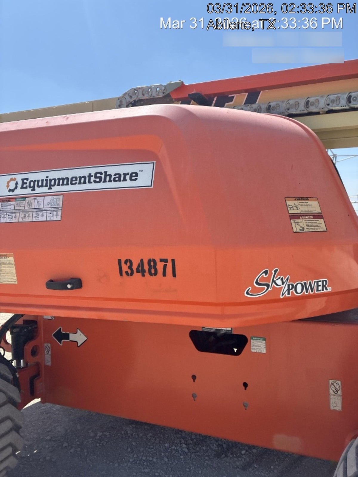 2021 JLG 660SJ