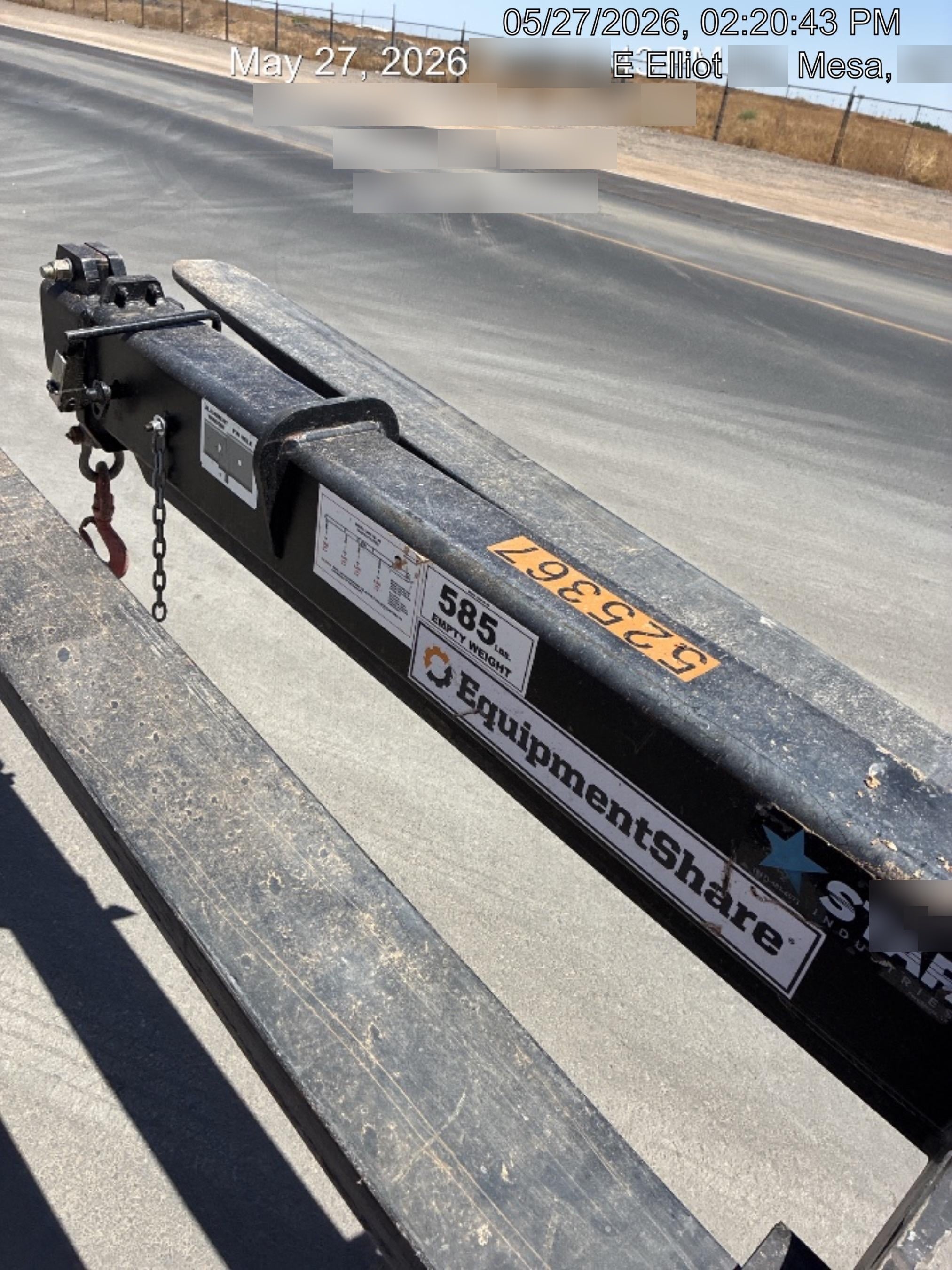 2025 STAR INDUSTRIES M1360B - Star JIB Boom
