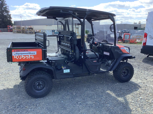 2022 Kubota RTV-X1140W-H Plastic Canopy, Windshield Acrylic Clear, LED Strobe Light, Wire Harness Kit, Back up Alarm
