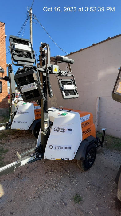 2023 Generac MLT2 Diesel, Flex Switch 120V Input, Powerzone Controller, (4) 320W LED Lights, 4kW Generator, 39.9 Gal Fuel Tank, 2" Ball, T3