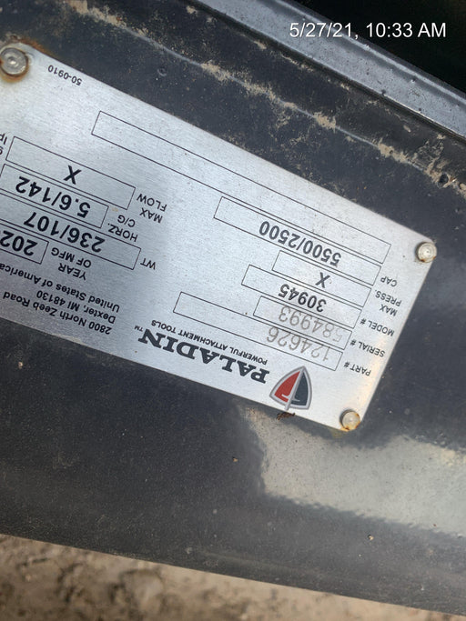 2021 PALADIN 48" Pallet Forks - Paladin