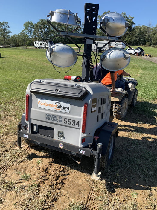 2017 Wacker Neuson LTV6L-MH Wacker Neuson 6 kW Towable Light Generator