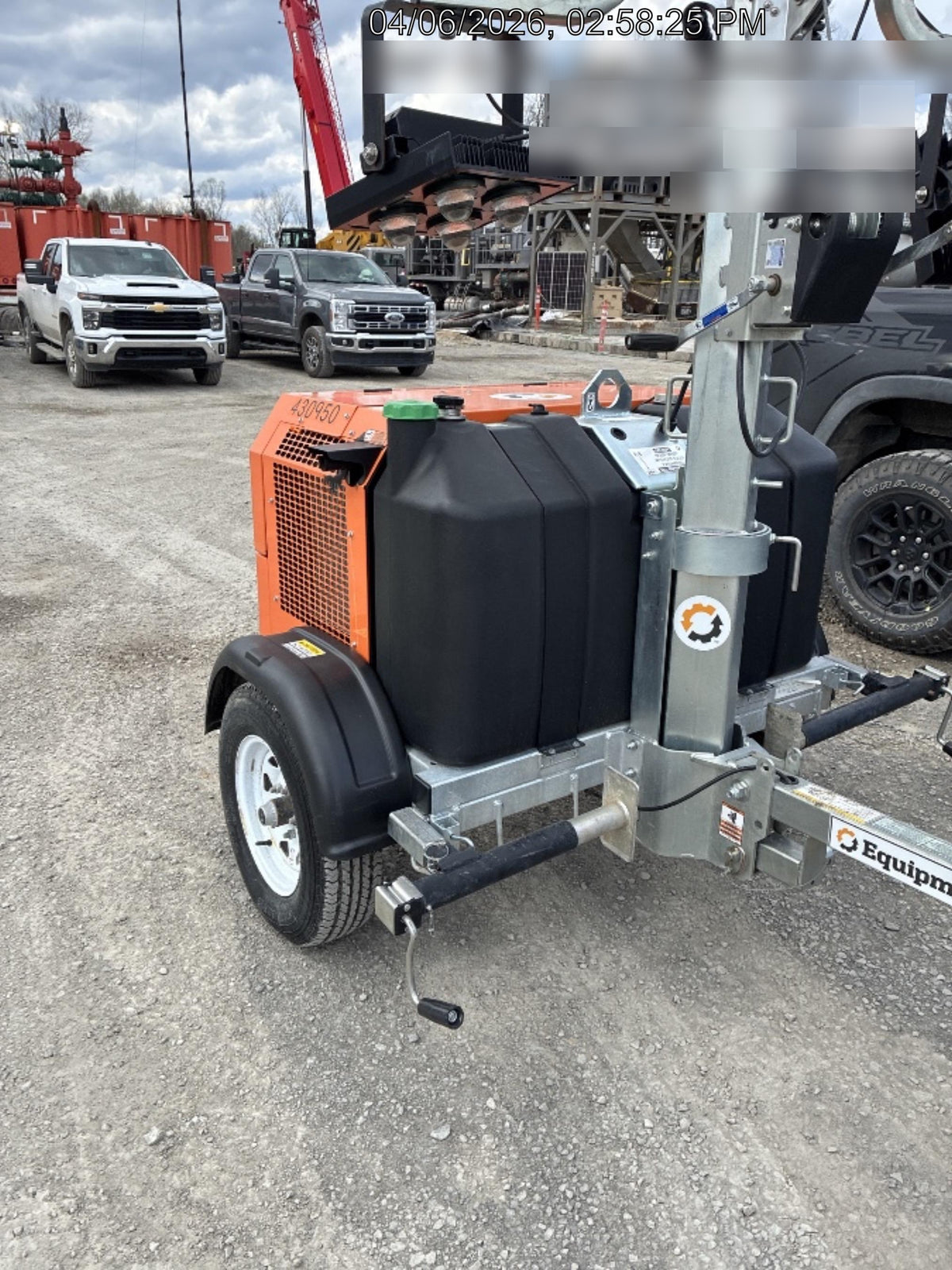 2024 Wanco WLTT-4MM4K Diesel, Deep Sea Controller, Shore Power Plug, Auto Start, (4) 350W LED Floodlights, 4kW Generator, 60 Gal Fuel Tank, 2" Ball, T3