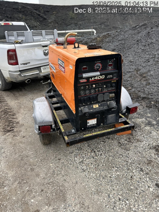 2022 Lincoln Electric LE400 Kubota V1505, Trlr, Cable Rack, Light Kit, ES Decals, T3