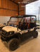 2022 Kawasaki Mule PRO-DXT Standard Options, Backup Alarm, Beacon, Plastic Hard Top, Poly Windshield, Horn Kit