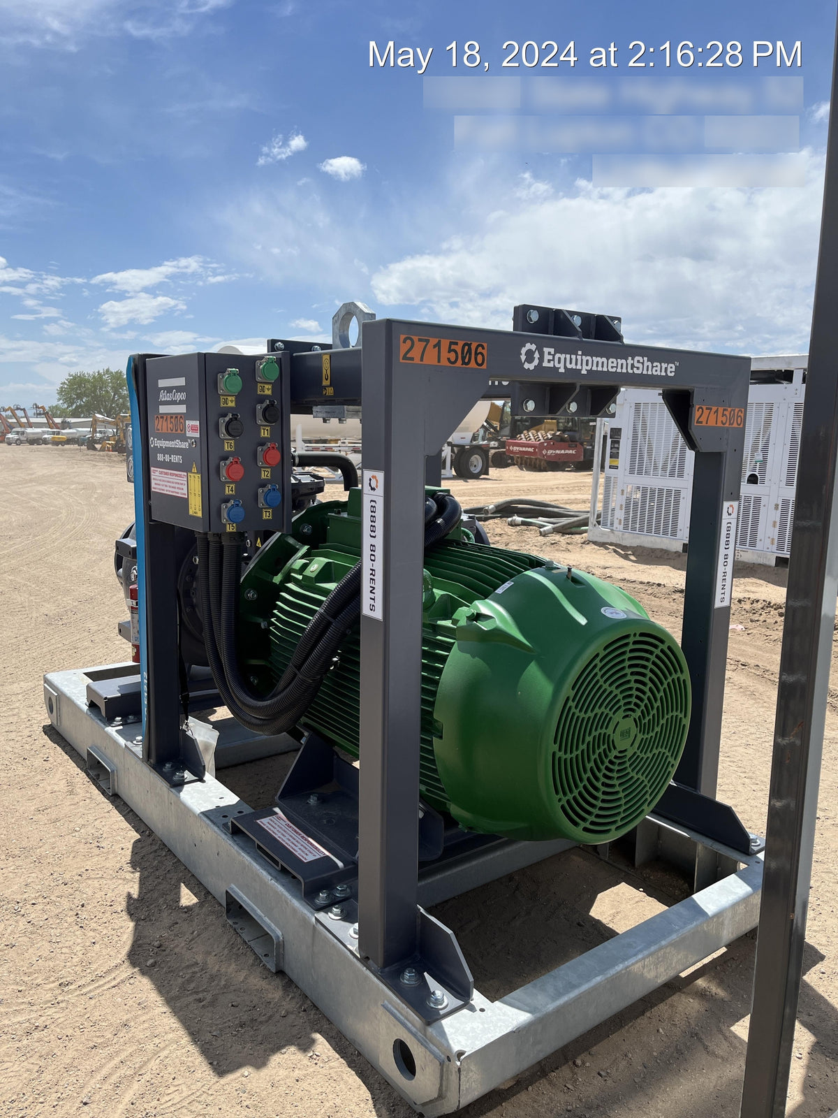 2022 ATLAS COPCO PAC F1212 E 350HP