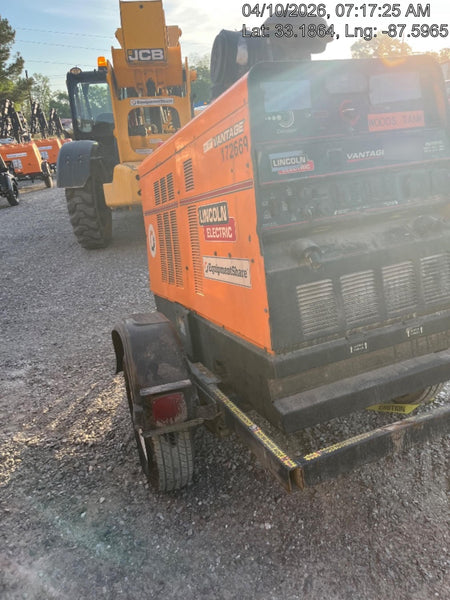 2021 Lincoln Electric Vantage 549X Ready Pak 3, ORANGE (includes trailer, cable rack, fender light kit)