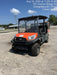 2021 Kubota RTV-X1140W-H Plastic Canopy, Windshield Acrylic Clear, LED Strobe Light, Wire Harness Kit, Back up Alarm