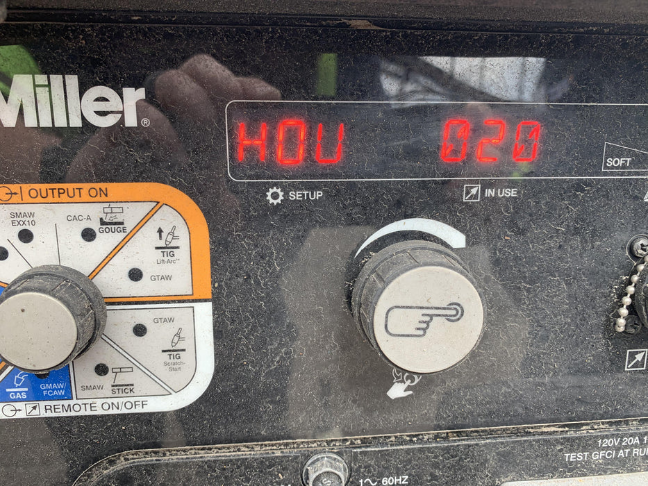 2020 Miller Electric BIG BLUE 400 Trailer Mounted Welder