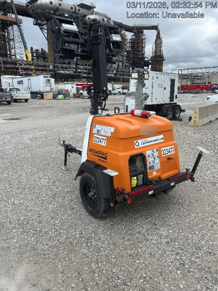 2023 Generac MLT2 Diesel, Flex Switch 120V Input, Powerzone Controller, (4) 320W LED Lights, 4kW Generator, 39.9 Gal Fuel Tank, 2" Ball, T3