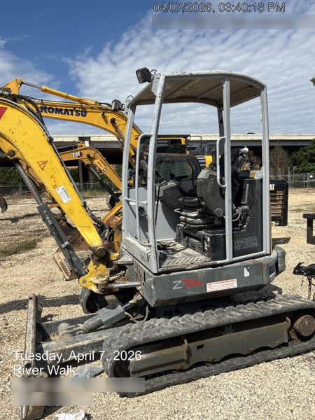 2020 Wacker Neuson EZ36 MX,TRK,LONG,CANOPY w/QC Coupler, 12"/18"/24" HD Buckets
