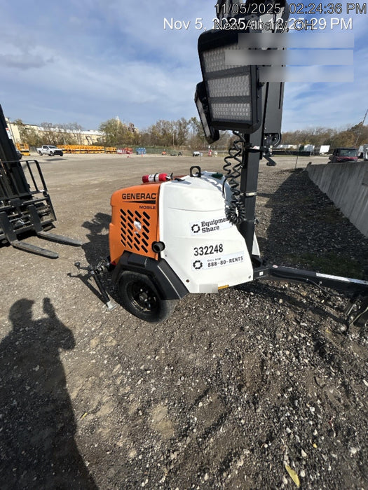 2023 Generac MLT2 Diesel, Flex Switch 120V Input, Powerzone Controller, (4) 320W LED Lights, 4kW Generator, 39.9 Gal Fuel Tank, 2" Ball, T3