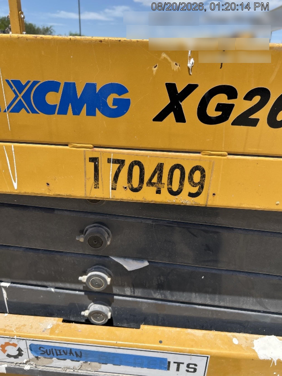 2021 XCMG XG2632DC