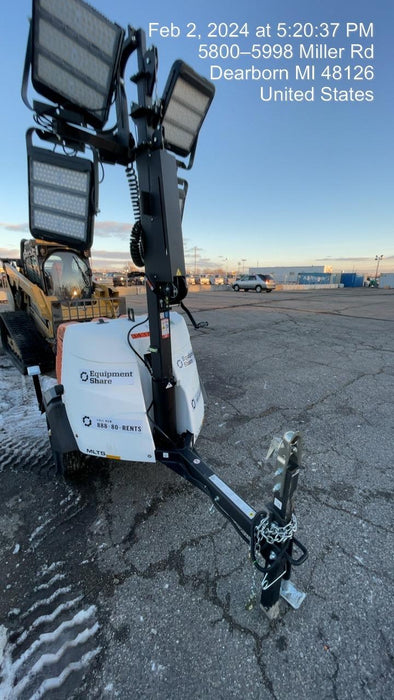 2023 Generac MLT2 Diesel, Flex Switch 120V Input, Powerzone Controller, (4) 320W LED Lights, 4kW Generator, 39.9 Gal Fuel Tank, 2" Ball, T3