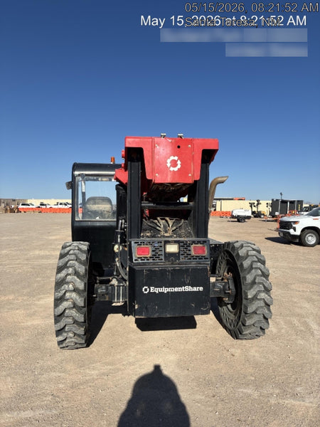 2019 Manitou MTA10055 Canopy, 120 HP, Solid Tires, Work Lights, Lift Hook, Auxiliary Hydraulics 66" Carriage and 60" Forks