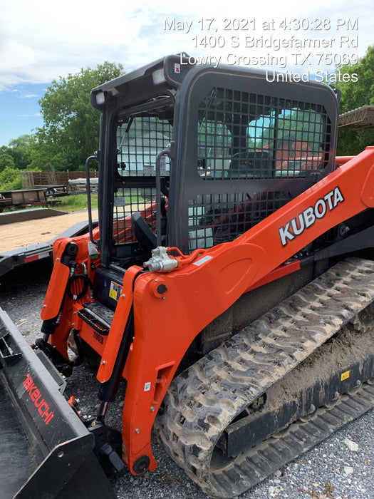 2020 Kubota SVL95-2SHC Cab/Heat/Air, Rubber Tracks, Kubota Tier 4 Engine