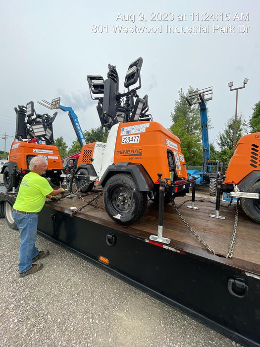 2023 Generac MLT2 Diesel, Flex Switch 120V Input, Powerzone Controller, (4) 320W LED Lights, 4kW Generator, 39.9 Gal Fuel Tank, 2" Ball, T3