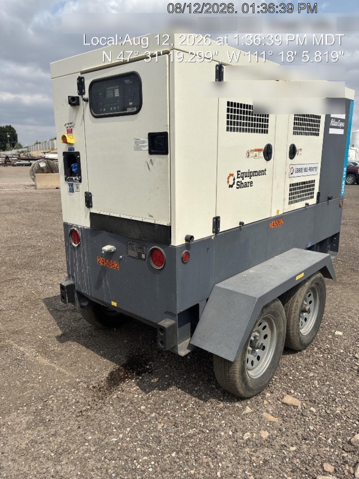 2022 ATLAS COPCO QAS 125
