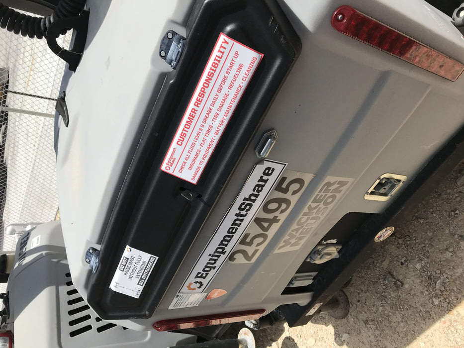 2019 Wacker Neuson LTV6L-MH Standard Options, ES Track Hardware, Fuel Level Sensor