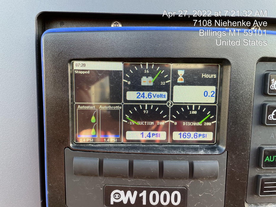 2022 ATLAS COPCO PAC H108 JD