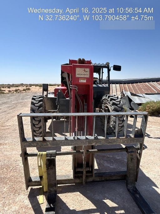 2019 Manitou MTA8044 MTA 8044 - 74 HP T4, Canopy, Worklights/Strobe, Beacon, 66" Carriage, 48" Forks, Solid Tires, Lift Hook, Aux Hydraulics