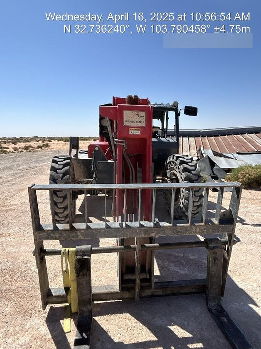 2019 Manitou MTA8044 MTA 8044 - 74 HP T4, Canopy, Worklights/Strobe, Beacon, 66" Carriage, 48" Forks, Solid Tires, Lift Hook, Aux Hydraulics