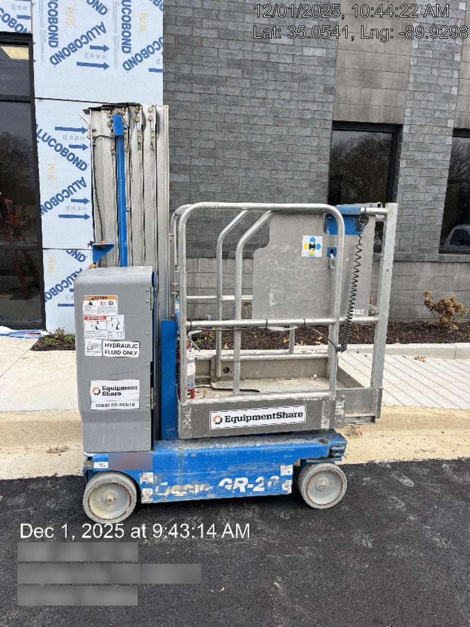 2019 GENIE GR-20
