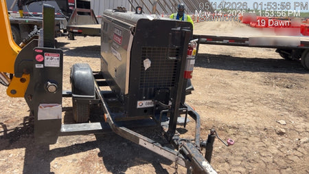 2019 Lincoln Electric Vantage 322 Ready-Pak 3, Two Wheel Trailer, Fender and Light Kit, Cable Rack
