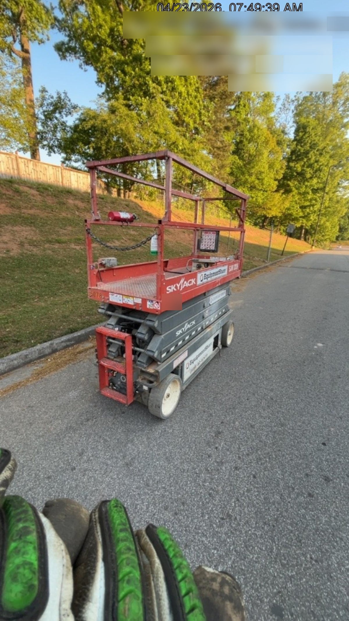 2019 Skyjack SJIII-3226 Standard Options, Trojan Batteries