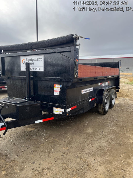 2025 TEXAS PRIDE TRAILERS DT714416KBP