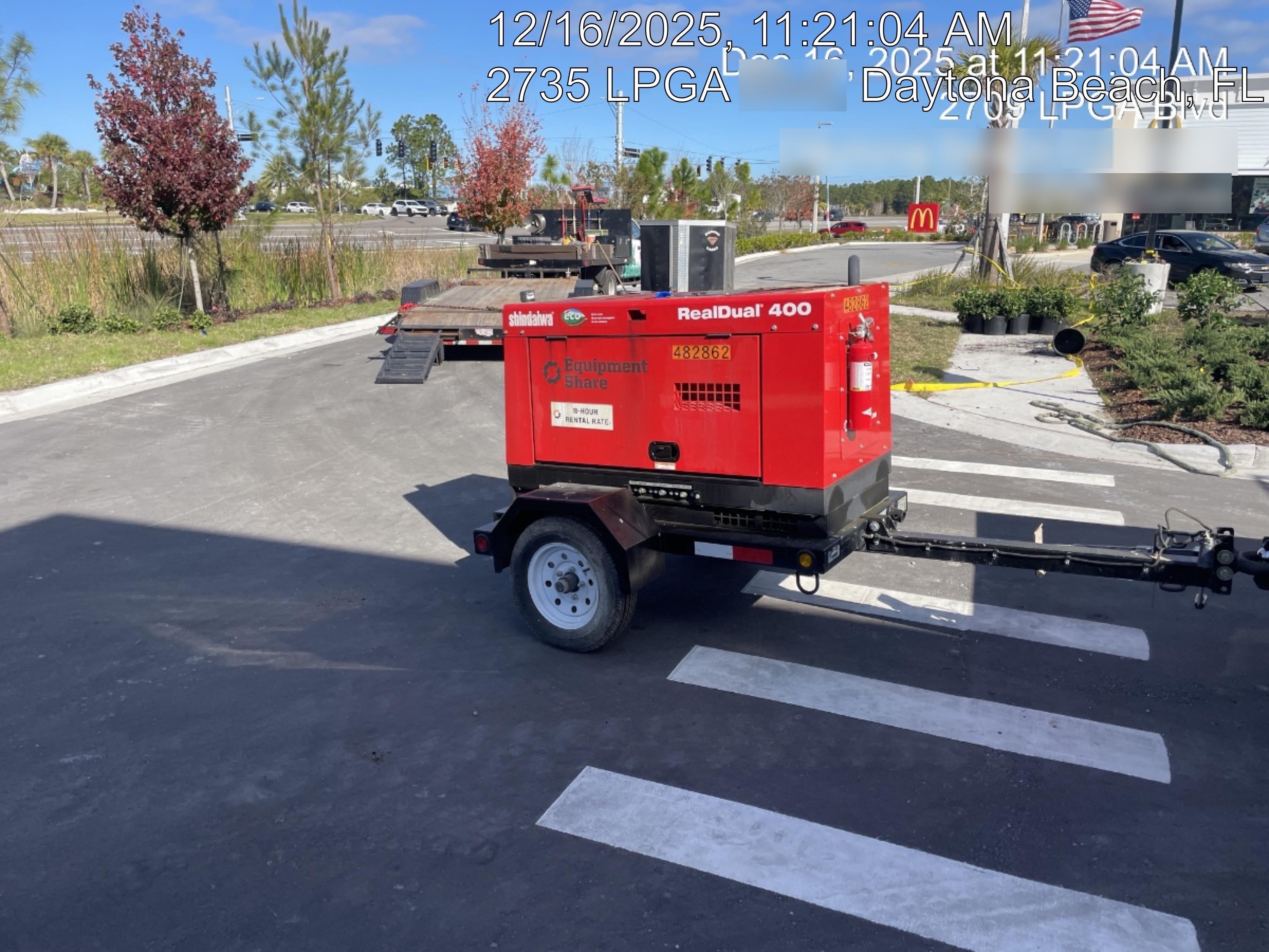 2024 Shindaiwa DGW400DML Kubota D902 Engine, 23 HP, Dual Op Welder, Wire, Arc, Droop Stick, Tig, and CC Stick Functionality, Simulphase, 3 Phase and 1 Phase Gen Output, Single Axle NB Trlr, Slr Trckl Chrg 12V 12W, Fire Ext, T3