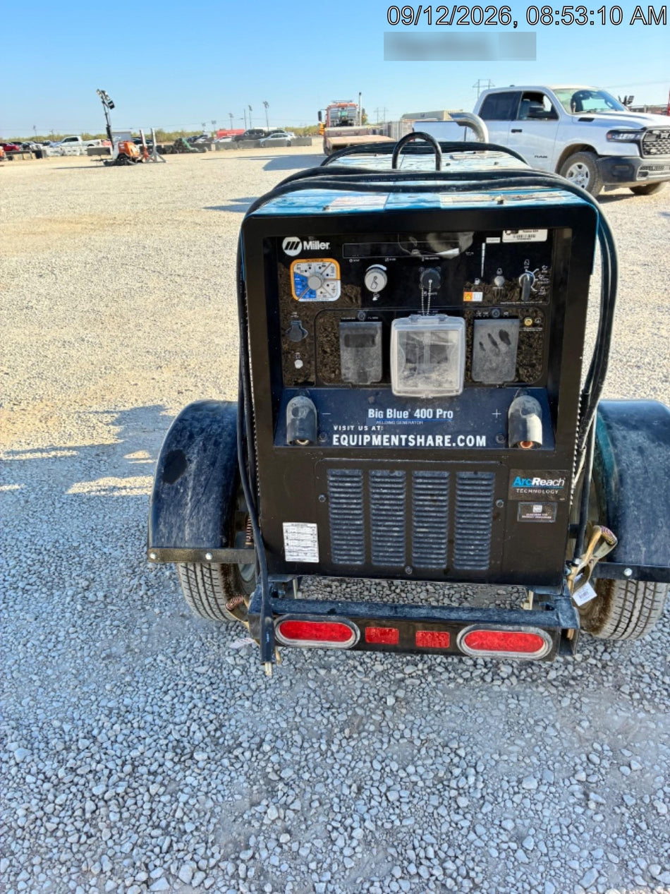 2025 MILLER ELECTRIC BIG BLUE 400