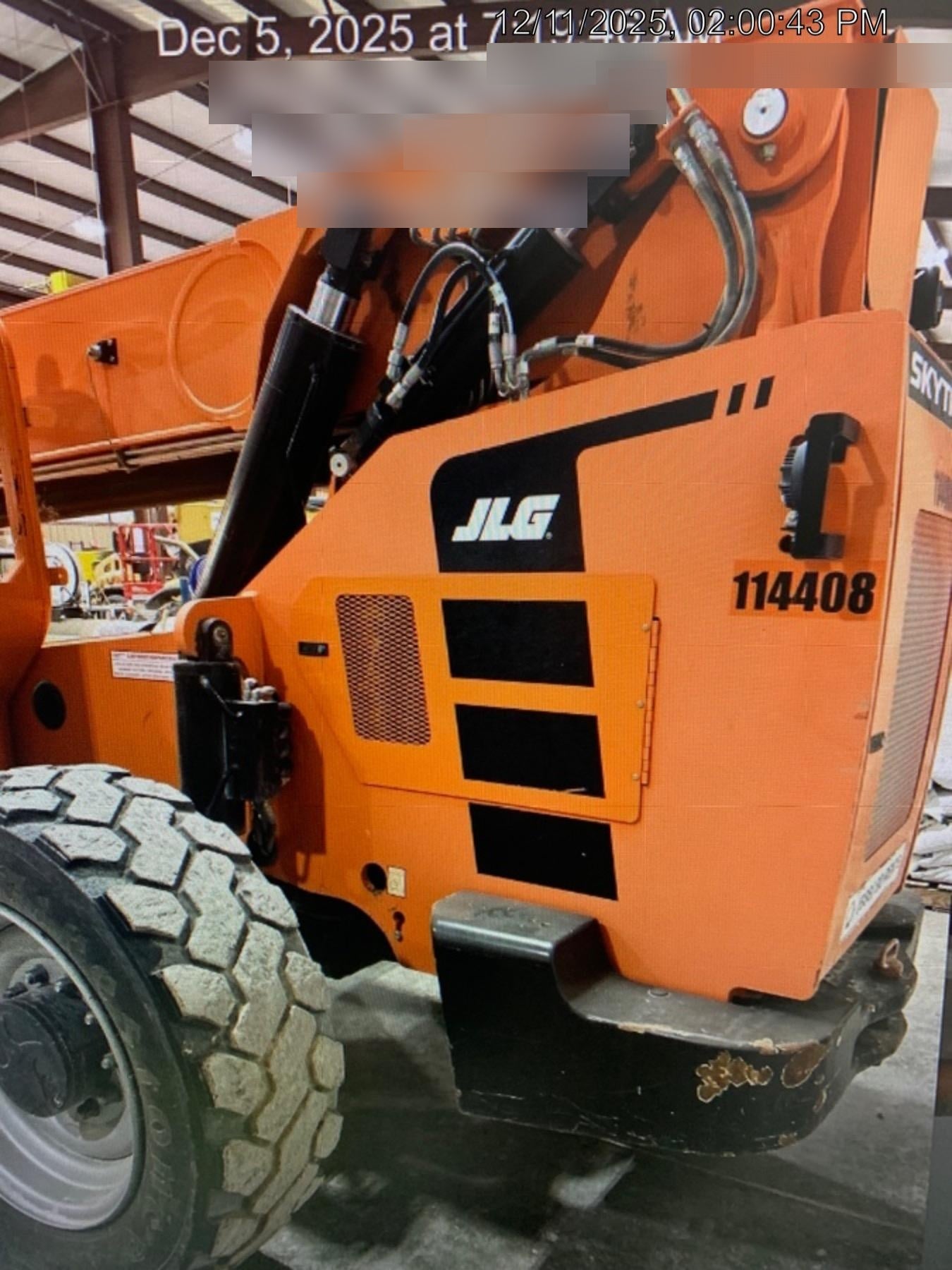 2020 Skytrak 12054 74Hp, Canopy, FF Tires, Work Lights, Beacon, Aux Hydraulics, Back up Alarm, Lifting Eye, ES Decals