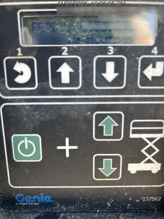 2017 Genie GS-3232 32' Narrow Scissor Lift