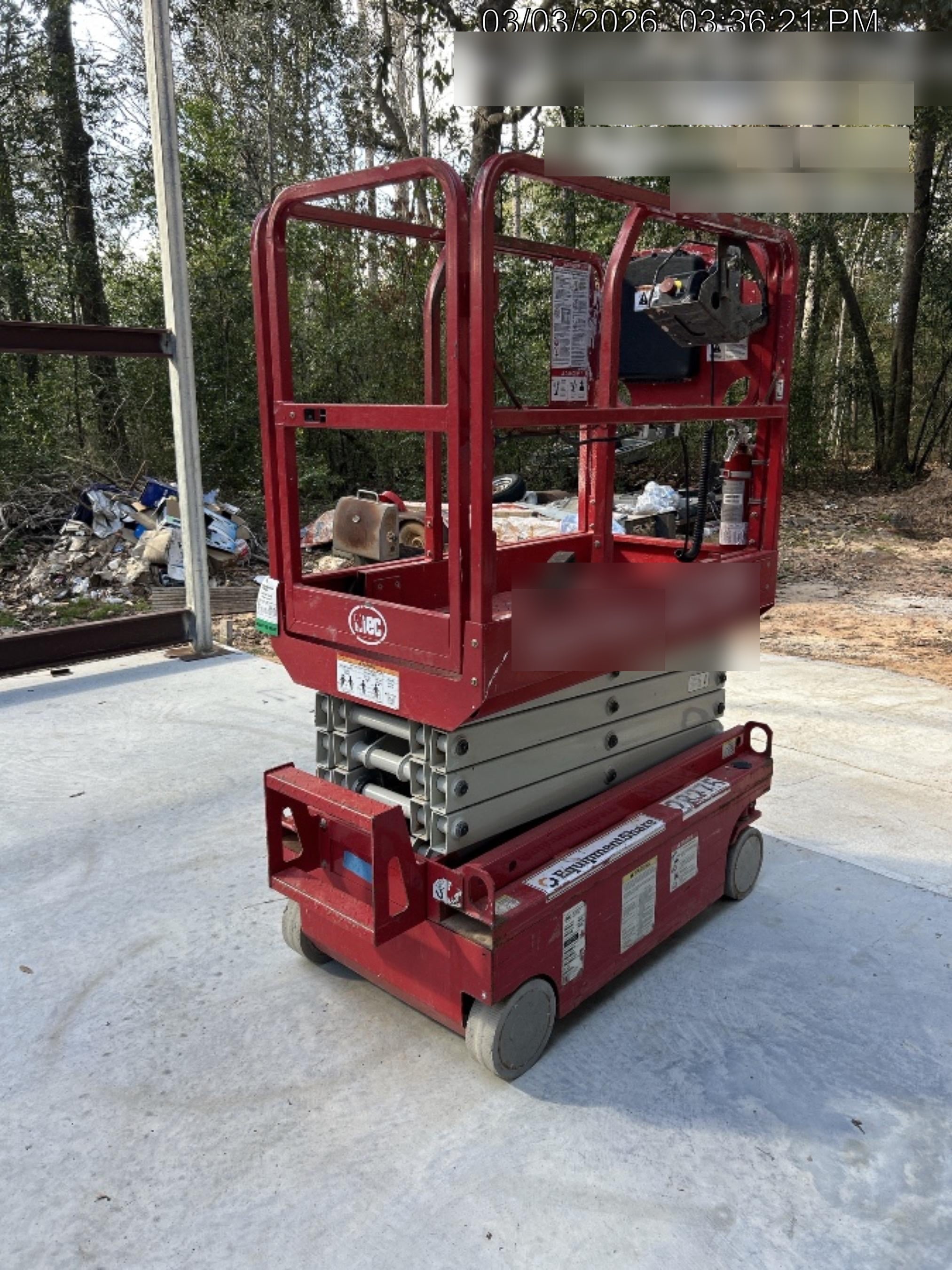 2019 MEC 1330SE Standard Options