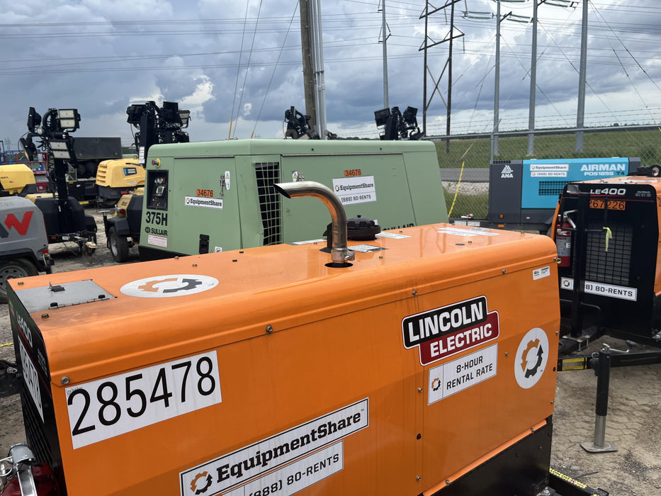 2022 Lincoln Electric LE400 Kubota V1505, Trlr, Cable Rack, Light Kit, ES Decals, T3