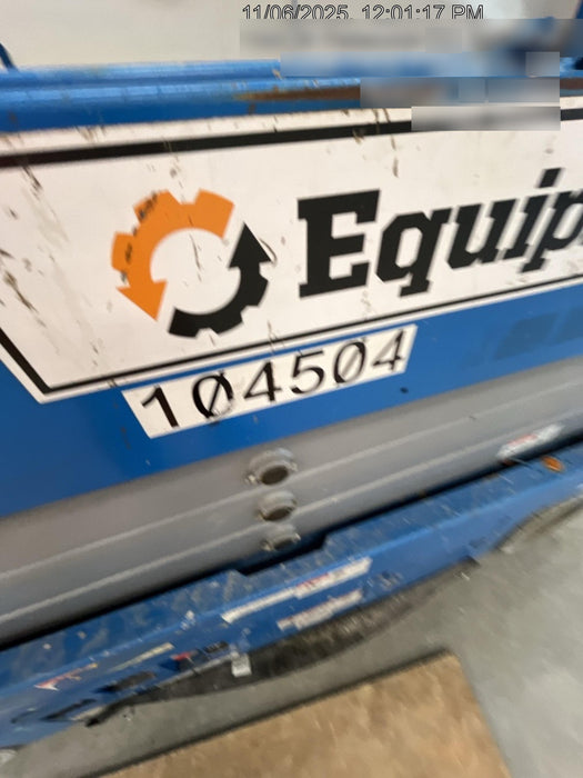 2020 Genie GS-2632 Solid NM Tires, Folding Rails with Half-Height Swing Gate, Beacon