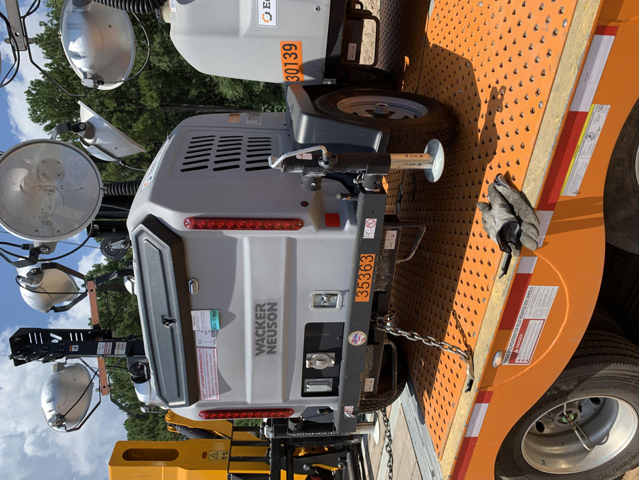 2019 Wacker Neuson LTV6L-MH Wacker Neuson LTV6L Mobile Light Tower w/Fuel Level Sensor Installed