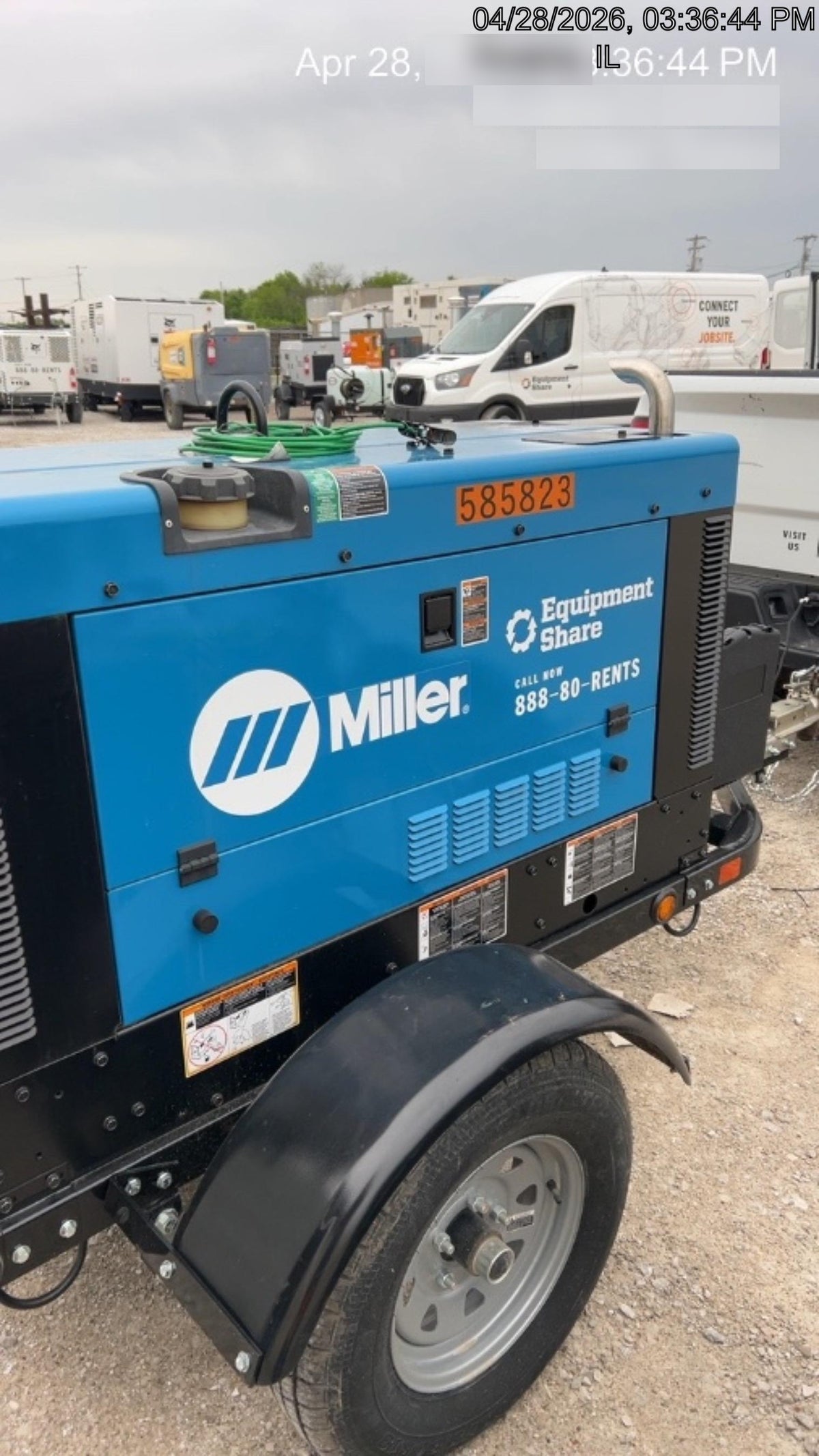 2025 MILLER ELECTRIC BIG BLUE 400