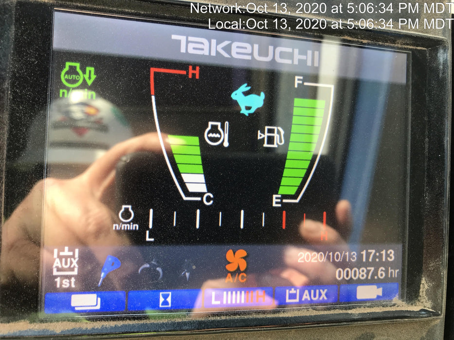 2020 TAKEUCHI TB290C