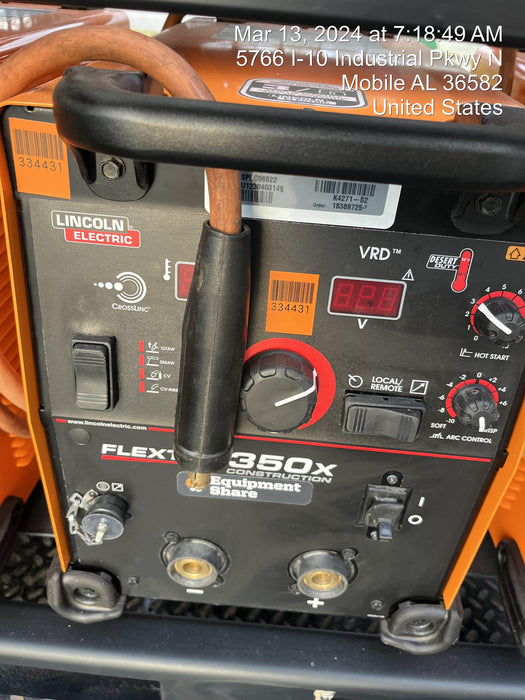 2023 LINCOLN ELECTRIC FLEXTEC 350X