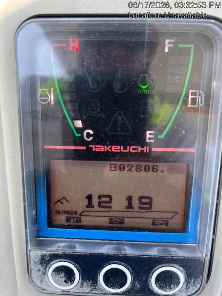 2022 TAKEUCHI TB250-2R