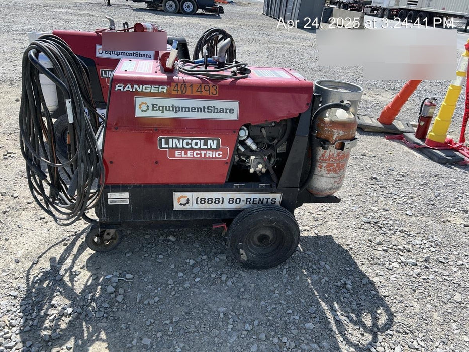 2024 Lincoln Electric Ranger 305 LPG Ranger 305 LPG, Undercarriage, Tank Holder & Strap, 10kw AC Gen, 25hp Kohler LPG Eng