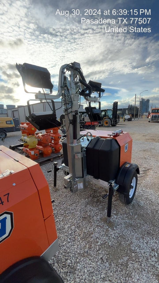 2024 Wanco WLTT-4MM4K Diesel, Deep Sea Controller, Shore Power Plug, Auto Start, (4) 350W LED Floodlights, 4kW Generator, 60 Gal Fuel Tank, 2" Ball, T3