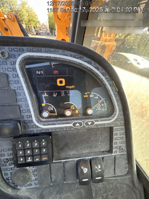 2020 JCB 510-56 Canopy, 74 HP, Solid Tires, STD Worklight, Beacon, Aux Hydraulics, Lifting Eye, Back up Alarm w/66" Carriage/60" Forks