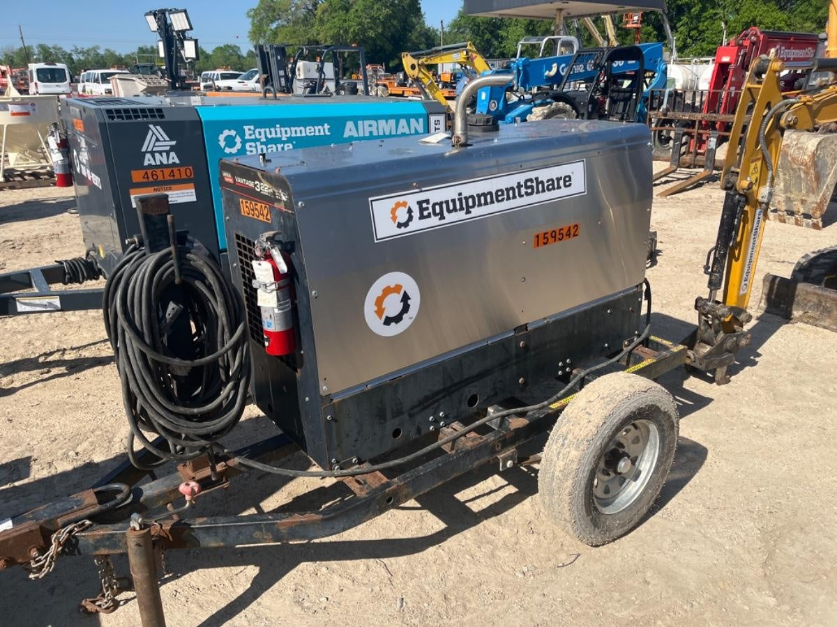 2021 Lincoln Electric Vantage 322 Vantage 322 Ready Pak 3 w/ Decals, ORANGE (includes trailer, cable rack, fender light kit) NO Telematics