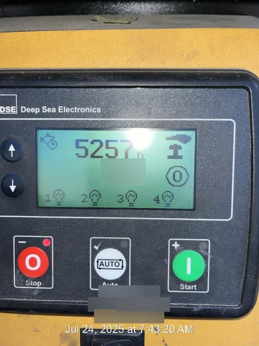 Allmand NLV3GR (4) LED Light Fixture 350W, 23' Vertical Mast, 3kW Prime, Towable, Deep Sea L401, Leveling Jacks, Yanmar T4F 5.8hp