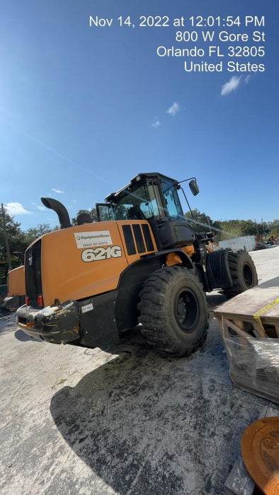 2018 Case 621G CLOSED CAB, JRB 416 STYLE HYD COUPLER