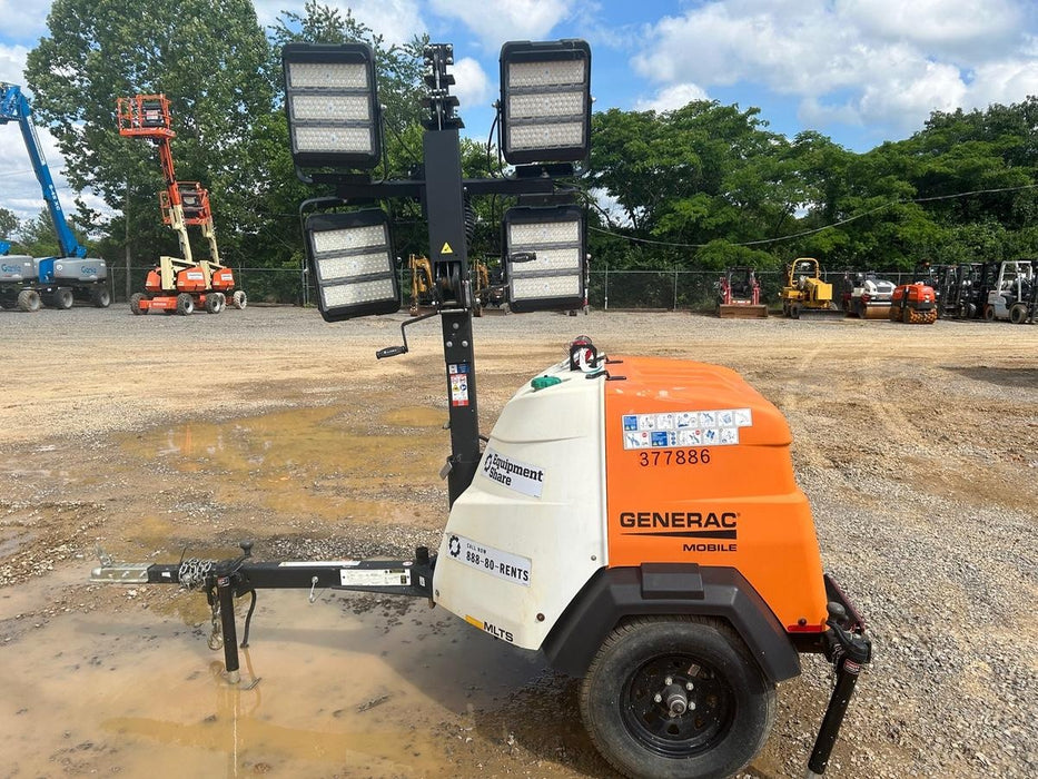 2023 Generac MLT2 Diesel, Flex Switch 120V Input, Powerzone Controller, 
(4) 320W LED Lights, 4kW Generator, 39.9 Gal Fuel Tank, 2" Ball, T3